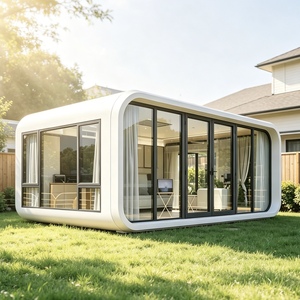 Prêt à être expédié : Maison mobile préfabriquée Apple Cabin de 20 pieds, certifiée AS, Tiny House de luxe pour logement secondaire en Australie - Product Image 1