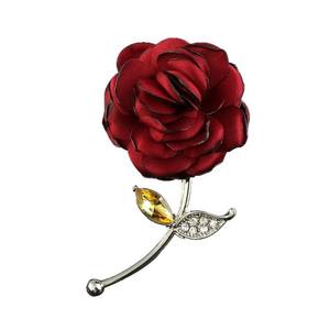 Broche en métal de style coréen et japonais pour femme, motif rose <span class=keywords><strong>Mori</strong></span>, épinglette artistique pour pull, accessoire pour robe de soirée et de mariage toutes saisons - Product Image 5