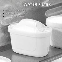 Cartouche de rechange pour filtre à eau B-RITA, bloc de charbon actif purificateur certifié NSF pour usage domestique