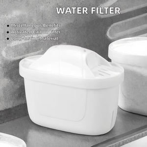 Remplacement pour les filtres à eau B-RITA, <span class=keywords><strong>cartouche</strong></span> filtrante pour pichet, bloc de charbon actif, purificateur certifié NSF, usage domestique - Product Image 2