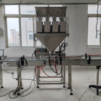 Ligne de remplissage automatique de granulés avec base épaissie et conception de cadre, haute capacité pour le maïs, fabrication sur mesure