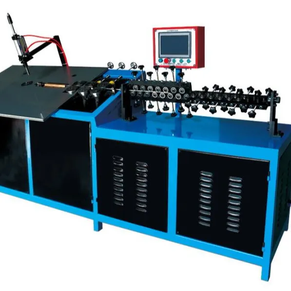 Автоматический станок для гибки стальных проволочных стержней с ЧПУ