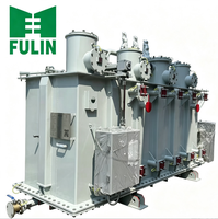 Transformateur de distribution triphasé immergé dans l'huile 110 kV 11 kV 50 Hz, refroidissement ONAN, pour l'industrie lourde, transformateur haute tension SZ20