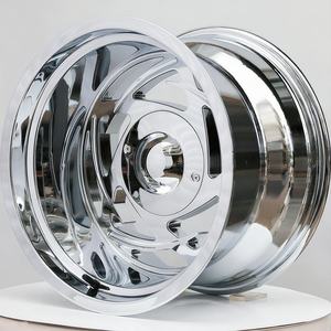 Jantes en aluminium forgé chromées de 15 à 18 pouces, à déport profond, 5x100, 5x114.3, Chevrolet C10, Nova, Chevelle <span class=keywords><strong>EMOTION</strong></span> CR2P - Product Image 2