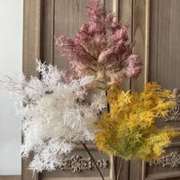 Arbre artificiel en soie plastique effet fumé, accessoires floraux moelleux pour arrangements de fleuristes, accessoires de photographie, décoration intérieure, mariage et usage commercial