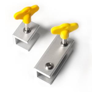 Serratura di Sicurezza per Finestre <span class=keywords><strong>Scorrevoli</strong></span> in Alluminio, per Finestre Verticali e Orizzontali, Installazione Senza Foratura - Product Image 5