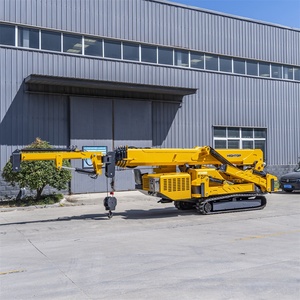 Mini-grue araignée sur chenilles de 8 tonnes avec bras télescopique de 17,8 m pour la construction - Product Image 3