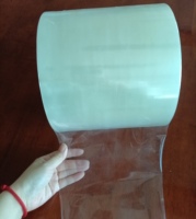 Film Plastik PVA Larut Air Dingin untuk Kemasan Deterjen Pod Cuci, Transparan, Ketebalan 75-100 Mikron, Gulungan Panjang 500m