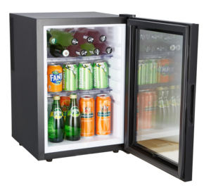 SC-40SAF vitrine SILENT MINIBAR 40L, porte en verre minibar thermoélectrique - Product Image 2