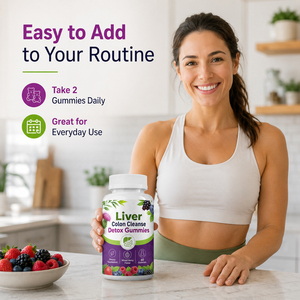 Gummies d'extrait de chardon-Marie sans gluten de haute qualité – Soutient l'immunité, la digestion, la purification du foie et la détoxification – Pour adultes - Product Image 2