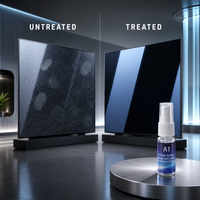 Protection d'écran liquide de qualité industrielle avancée, nano-céramique micro-silice, essence invisible modifiée anti-rayures, marque A1