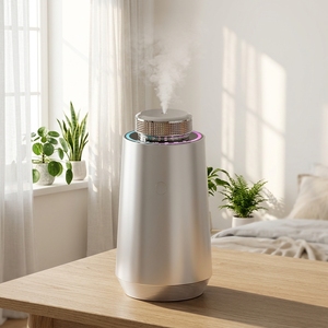 New Arrival 15 ml Capacity Metal High-end Home <strong>Diffuser</strong> Gift Set Smart <strong>LED</strong> Light Type-C Car Aroma <strong>Diffuser</strong> - Product Image 5