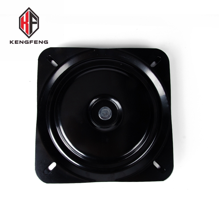 Заводская Поворотная тарелка 20 см, черная, 180 градусов, для мебели, барного стула, поворотная тарелка с памятью высоты, сменная Поворотная тарелка