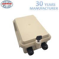 Boîte de distribution téléphonique extérieure verrouillable d'usine pour module LSA 10 20 30 paires pour applications de télécommunication
