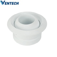 Système HVAC bec de boule réglable en aluminium alimentation en Air diffuseur de buse de Jet de boule monté au mur