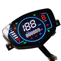Penjualan terlaris speedometer sepeda motor tachometer digital untuk YAMAHA CRYTON T110C L135