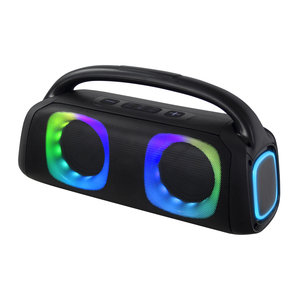 Caja de Subwoofer de 5 Pulgadas Amplificada con Luces LED de Colores Intermitentes, Altavoz de Plástico Profesional Tipo <span class=keywords><strong>Boombox</strong></span> 3 - Product Image 4