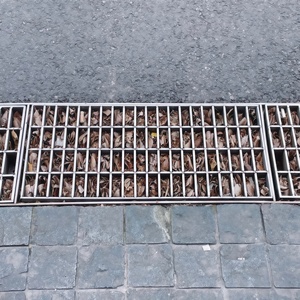 Grille <span class=keywords><strong>en</strong></span> acier galvanisé à chaud OEM ODM, grille à barres soudées pour passerelles industrielles et couvercles de caniveaux - Product Image 2