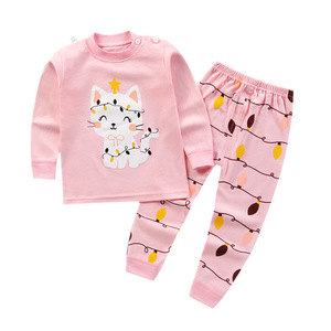 Amben 2021 Nouveaux arrivages Vêtements pour bébés Vente en gros Ensembles de vêtements pour bébés 100% coton Casual Wor Pyjamas d'hiver Vêtements pour enfants à manches longues - Product Image 1