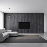 Panneaux muraux en pierre souple MCM 600x1200mm, revêtement mural en pierre artificielle flexible, impression UV, travertin, panneau mural décoratif