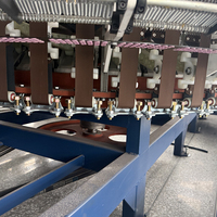 Machine automatique à 6 navettes pour la fabrication de bâches en PP, grande taille avec moteur, pour la production de sacs tissés en plastique
