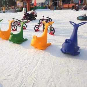 QIQU QQ-HT <span class=keywords><strong>Patin</strong></span> à roulettes Dolphin Ride-On à double usage, étanche, pour activités parent-enfant, avec aide à la marche assise et poussoir d'entraînement - Product Image 5