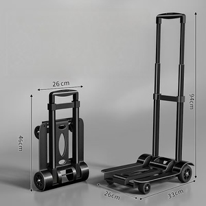 <span class=keywords><strong>Chariot</strong></span> de courses à quatre roues en métal et plastique, <span class=keywords><strong>pliable</strong></span>, durable, portable, OEM, facile à ranger et rétractable - Product Image 1