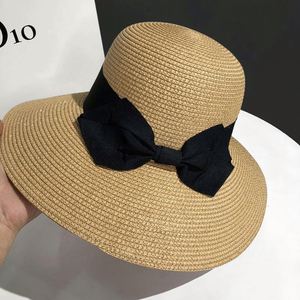 Sombreros de Paja Personalizados de Verano, Sombreros de Ala Ancha para Salidas al Aire Libre, Protección Solar UV para la Playa, Sombrero de Paja para Mujer - Product Image 3