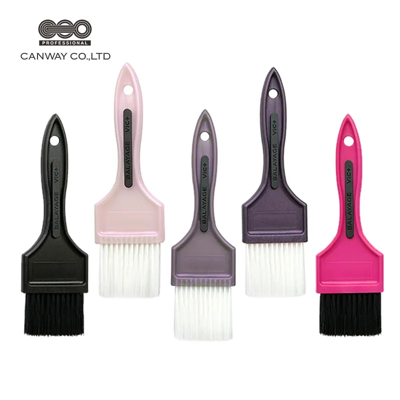 Cinque colori strumenti per la colorazione dei capelli fabbricazione tinta spazzola per la morte dei capelli singola spazzola di tintura