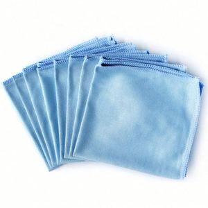 Chiffon en microfibre pour vitres 40x40 cm, sans peluches, séchage rapide, chiffons de polissage, serviette de nettoyage pour fenêtres - Product Image 1