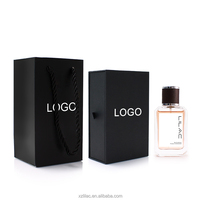 Flacon de parfum personnalisé de 50 ml, flacon de parfum de luxe, flacon en verre vide, emballage
