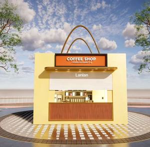 Chiosco Mobile per Celebrità di Internet, Modello con Telecamera, Carrello Ristorante Mobile, Cabina Commerciale Panoramica, Stazione Multifunzionale - Product Image 4