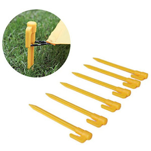 Estacas de Plástico para Tienda de Campaña, Resistentes al Viento, para Playa y Césped, de ABS, Multicolores, Ultraligeras, de Alta Resistencia, para Fijar al Suelo - Product Image 6