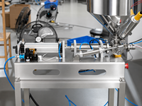 Machine d'emballage automatique de sachets de sauce liquide, 10-20 sachets par minute, machine d'emballage de sachets de pâte de curry et de ketchup