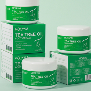 MOOYAM Crème pour les <span class=keywords><strong>pieds</strong></span> à l'arbre à thé répare les fissures et réduit les peaux mortes Crème pour les <span class=keywords><strong>pieds</strong></span> hydratante anti-fissuration - Product Image 2