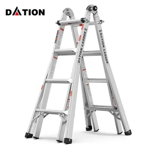Multifunctional Aluminum Metal Telescopic Ladder 5 Ladders With 1Step Ladders Foldable & Scaffoldings