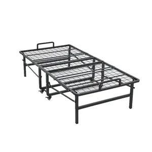 Individuelle Größe Klappbett Metall-Schlafstellen Ehebett Großes Bett Großes Klappbett Multifunktions-Metall-Bettgestell