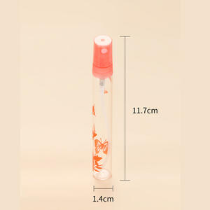 5ml 10ml Portable Glass Cosmetic <b>Spray</b> <b>Bottle</b> Butterfly Printed <b>Empty</b> Perfume <b>Bottle</b> With Leather Pen Pouch Packaging - Product Image 3