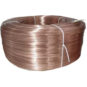 Cca-Alambre de aluminio recubierto de cobre, varilla de alambre de tierra de 8mm