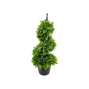 <span class=keywords><strong>Grand</strong></span> arbre artificiel en buis en spirale, pot blanc, décoration verte moderne pour <span class=keywords><strong>la</strong></span> maison, <span class=keywords><strong>la</strong></span> véranda, le sol, vente en gros - Product Image 2