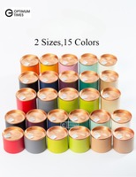 RTS Dia48*40mm/55mm Tube Box Small Mini Paper Cylinder Chocolate Pizza Gift Box Canister Packaging for Tea Food