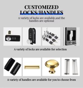 Armoire de rangement de garage en métal Classeur métallique moderne Classeur de bureau en acier à 2 portes pour le rangement - Product Image 4