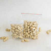 Emballage plastique avec fermeture éclair, sachet alimentaire jetable à fond plat avec impression en gravure et logo personnalisé