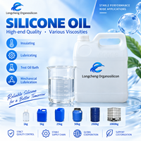 Huile de silicone PDMS liquide haute pureté 99,9 % 1000CST (CAS 63148-63-9) pour la recherche en laboratoire, marque LC, pour le caoutchouc et le plastique