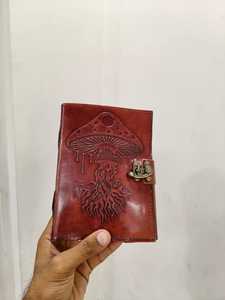 Genuine Leather Soft Cover <b>Journal</b> Notebook Handmade Vintage <b>Writing</b> Diary Refillable Travel Notebook Manufacturer Exporter - Product Image 2