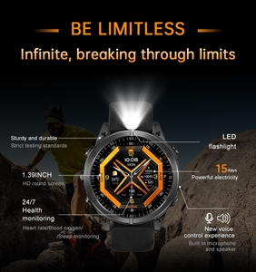 Reloj Inteligente Deportivo JS Fenix8 2026, con NFC, <span class=keywords><strong>Asistente</strong></span> <span class=keywords><strong>de</strong></span> Voz, Pantalla Redonda HD <span class=keywords><strong>de</strong></span> 1.38'', Linterna, Moderno - Product Image 6
