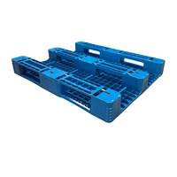 1100*1100*100mm à usage unique quatre voies HDPE logistique empilable en plastique expédition grands fournisseurs de palettes de sacs Jumbo pour entrepôt
