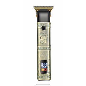 Tondeuse à cheveux sans fil à haute efficacité pour hommes de bonne qualité Bordures rechargeables à lame en T pour tondeuse Batterie de fonctionnement en anglais Pow - Product Image 1