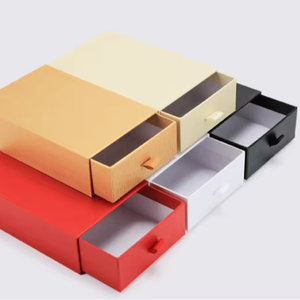 Hot-selling Customizable Paper Boxes Pull-Out Rigid Medicine and Cosmetic Boxes