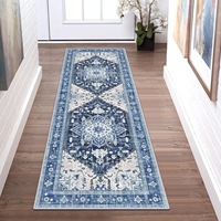Tapis de couloir rouge découpable pour hôtel, tapis long épais pour escalier, salon, chambre à coucher